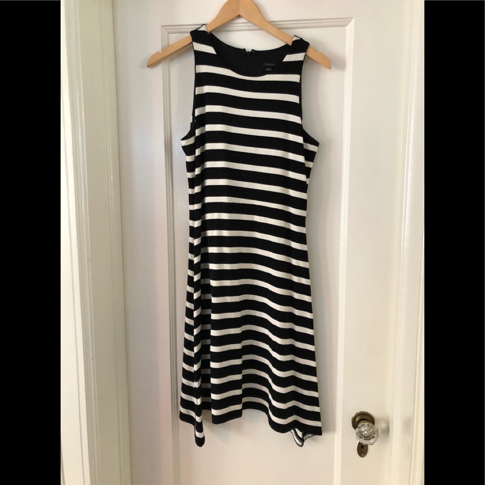 Ann Taylor Striped Jersey Dress